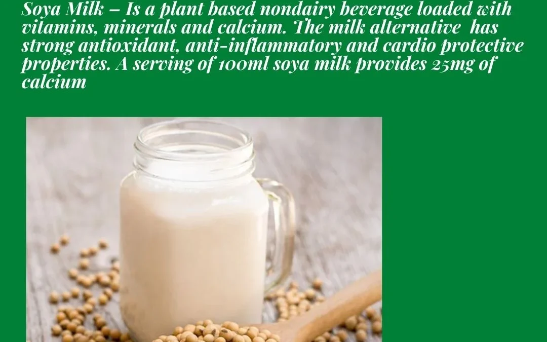 5 Non Dairy Foods High in Calcium