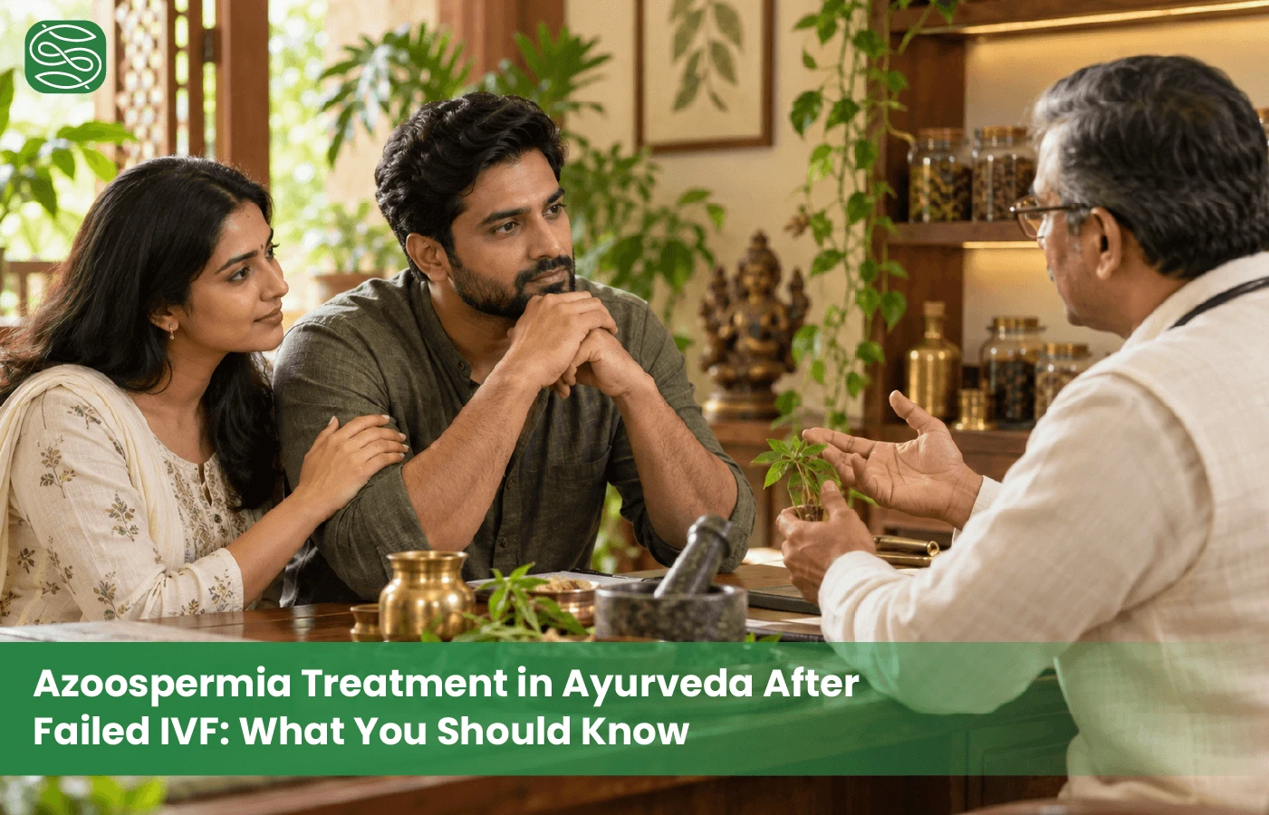 Azoospermia Treatment in Ayurveda After Failed IVF What You Should Know Blog Banner